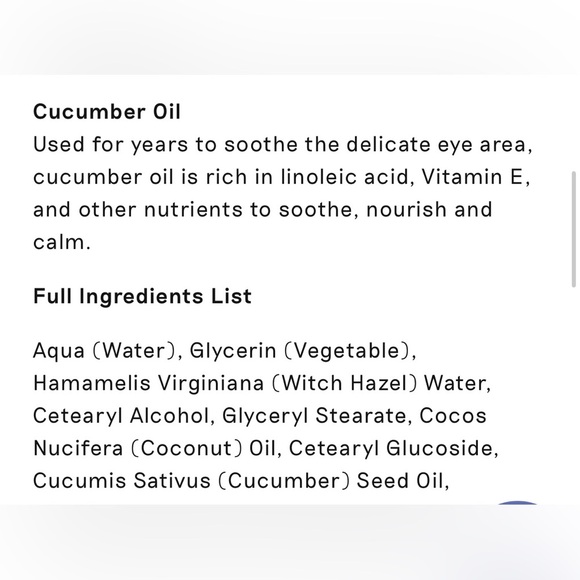 New Balance Me 100% Natural Wonder Eye Cream - Picture 5 of 12